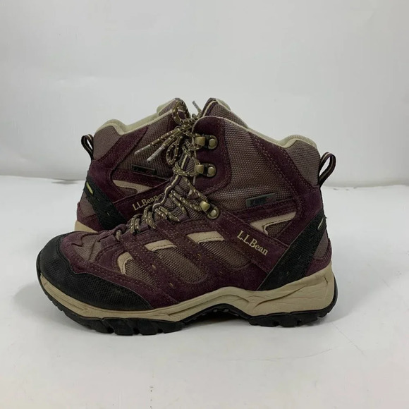 L.L. Bean Women's Lace Up Ankle Hiking Outdoor Snow Boots Size 9W - Picture 3 of 11